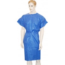 Patient Bariatric Modesty Gown Short Sleeve Mid Blue Oswear Quality 2 Sizes