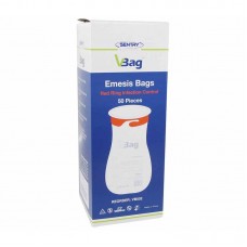 Sick Bags Vomit Bags Emesis Calibrated 1.5ltr Infection Control Secure Tie x100