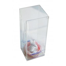 Dispenser For Sentry Vomit Bags With Easy Slide Rear Groove