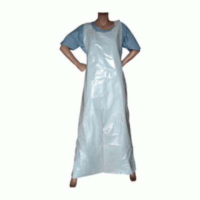 Sentry Owear Quality Aprons White Plastic 810mm x1320mm