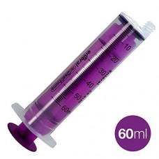 Enteral 60ml Purple Enfit Syringe Single Patient Use 50/box  Reusable