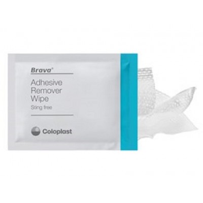 BRAVA ADH REMOVER WIPES 12011