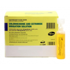 Chlorhexidine Gluconate 0.05% / Cetrimide 0.5%, 30mL - Box/30 TGA Approved 