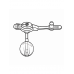 MIC-KEY 18Fr 4.5cm Low Profile Balloon Gastrostomy Feeding Tube with ENFit Extension Sets 8140-18-4.5