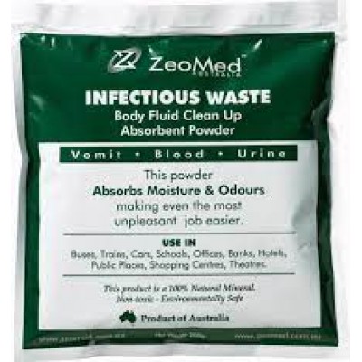 ZeoMED™ Infectious Waste Clean-up Sachet MZ006 Spill Kit