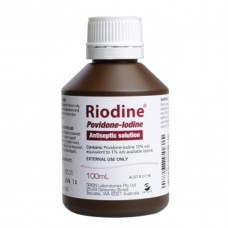 Povidone Iodine Antiseptic Solution 100ml Riodine Betadine