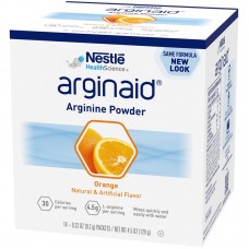 Arginine Powder Sachets, Arginaid Fat Free Orange 9.2g Drink Mix 9517630
