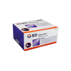 BD Ultra-Fine Insulin Syringe, 6mm x 31G 0.3mL - Box/100 324900