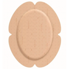 Mepilex Border Flex With Safetac Technology 13cm X 16cm Oval Self Adherent Soft Silicone Foam Dressing 583300