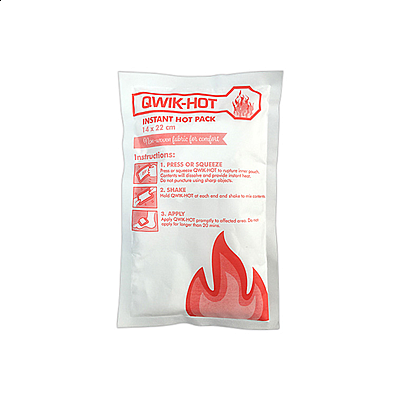 Qwik Instant Hot Pack 14 X 22cm (X2)