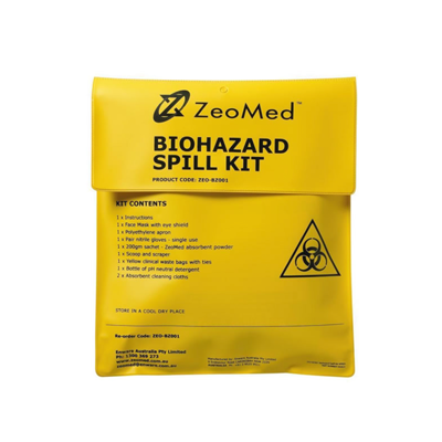 ZeoMED Biohazard Spill Kit