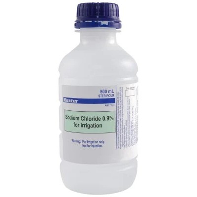 Baxter Steripour® Sodium Chloride 0.9% Irrigation Solution 500mL Baxter Steripour® Sodium Chloride 0.9% Irrigation Solution 500mL