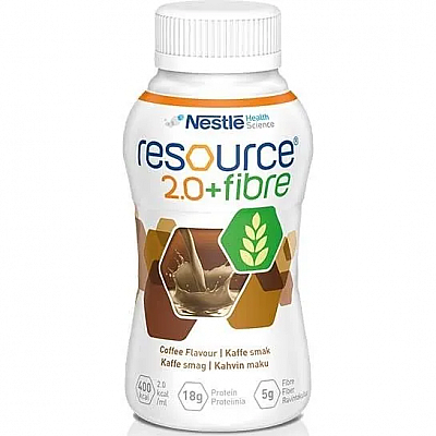 Resource Protein Drink 2.0+ Fibre Coffee 200mL 12100781 24/Ctn Resource Protein Drink 2.0+ Fibre Coffee 200mL 12100781 24/Ctn
