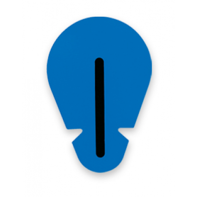 Resting Electrode BlueSensor Single Use, Ambu Aligator Clip 100/Pkt