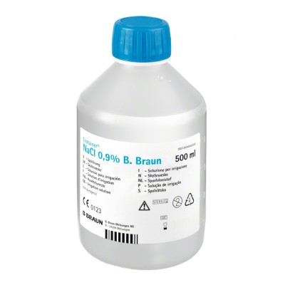 B.braun 0.9% Irrigation Solutions 500ml Bottle
