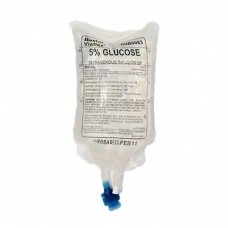 Glucose 5% Solution Intravenous Infusion Bp Sterile 500ml Baxter Bag Sale Item Exp 5/23