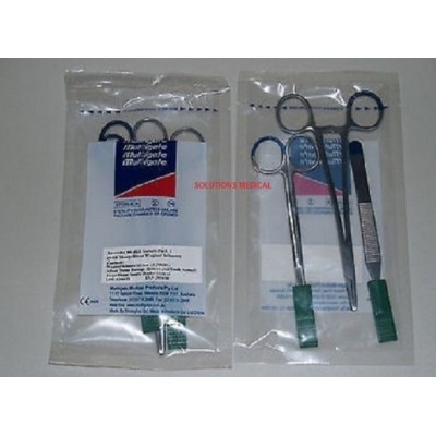 First Aid Instrument Suture Pack Sterile
