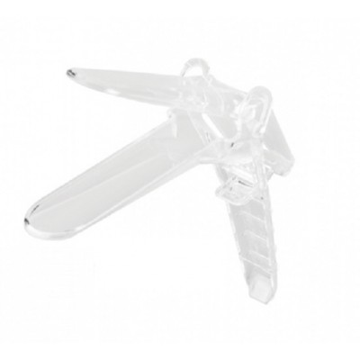 Vaginal Graves Speculum Clear Plastic Ratchet Type Gyno