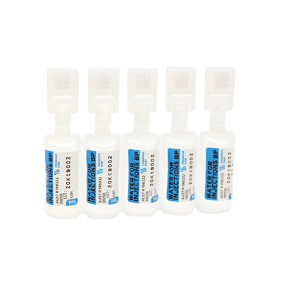 Water for Injections BP 5mL Ampoules Sale Item Exp 12/24