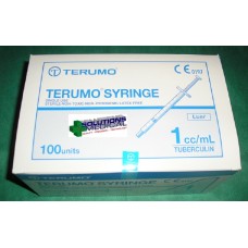 1ml Terumo Syringe Tuberculin SLIP TIP 100/Box (FREE POSTAGE)