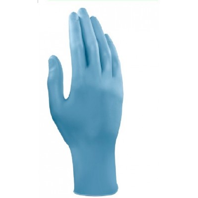 Examination Blue Gloves Nitrile, Powder Free Latex Free Box/100 InHealth