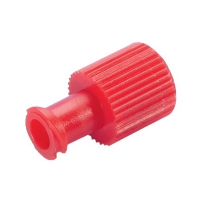 Sterile Combi Lock Syringe Cap Luer Protector Caps Red Connectors x10