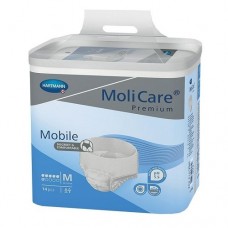 Molicare Premium Mobile 6 Drops Medium 14/Pkt Waist 80 - 120cm Unisex 1662ml Pull Up Incontinence care 915832