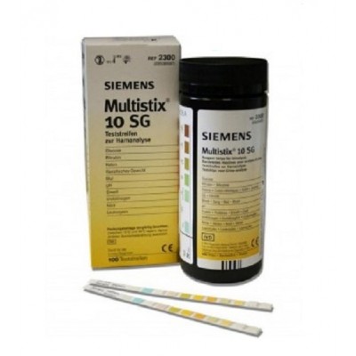Multistix 10 Sg Siemens 2300 Reagent Strips For Urinalysis Test Strips 100/box