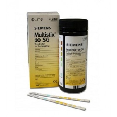 Multistix 10 Sg Siemens 2300 Reagent Strips For Urinalysis Test Strips 100/box Sale Item Exp 11/24
