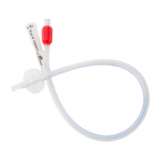 Foley Catheter 2-way Open Ended, 18fr, 40cm Red With 10ml Balloon UR074018