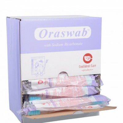 Oral Swab Impregnated with Sodium Bicarbonate 