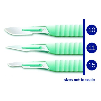 Paramedic First Aid Kai Scalpel No 10 Disposable ( X10 Units) Short Expiry Date 09/2021