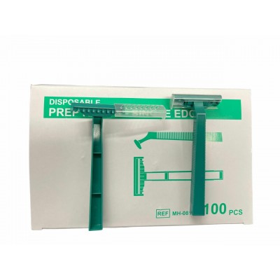 Razor Medical Prep Single Edge Blade Disposable x 100 Pieces