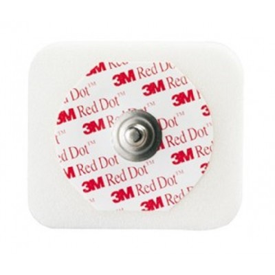 Red Dot™ Foam Monitoring ECG Electrodes with Sticky Gel PACK OF 50 3M2560