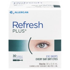Refresh Plus Eye Drops (30/BOX) 0.4ml Preservative Free  