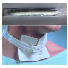 Airway Tracheostomy Neck Tape Adult Vbm Velcro Tube Holder