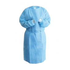 Level 2 Isolation Gown, Disposable Blue - Pkt/10