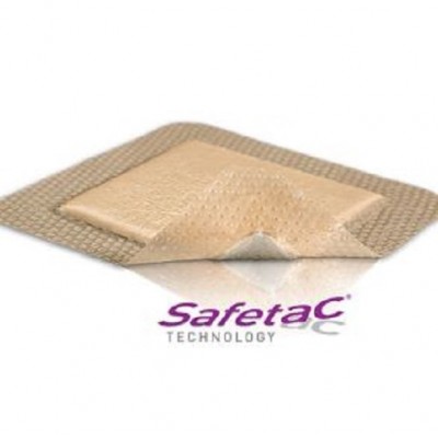 Mepilex Border Lite With Safetac Technology 7.5cm X 7.5cm Self Adherent Dressing 581200