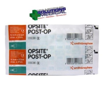 Opsite Post-op Sterile Transparent Film Dressing With Highly Absorbent Pad 15.5 x 8.5cm
