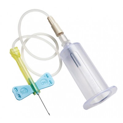 BD Vacutainer Safety-Lok Blood Collection Set With Pre Attached Holder, 23g x 19mm Needle, 12" Tubing, 368653 