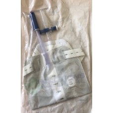 Urine Leg Bag 750ml With Straps & Bottom Cross Valve Outlet Sterile Tv 10cm