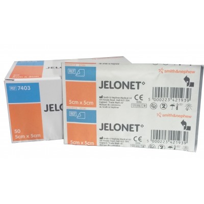 Jelonet Paraffin 5cm Gauze Dressing Wound Care Smith & Nephew 7403