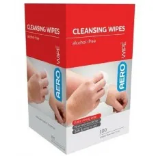 Alcohol Free Cleansing Wipes in Dispenser Box Skin Prep (FREE POSTAGE) x100 Pieces Alcohol Free Cleansing Wipes in Dispenser Box Skin Prep (FREE POSTAGE) x100 Pieces