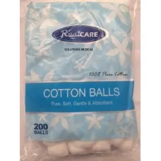 Cotton Balls Real Care Pure Soft & Gentle Cotton 200/pkt X2 Cotton Balls Real Care Pure Soft & Gentle Cotton 200/pkt X2