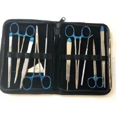 Dissecting Kit Lab, Students, Uni, Hobbyist 14 Piece Stainless Instruments K7 Dissecting Kit Lab, Students, Uni, Hobbyist 14 Piece Stainless Instruments K7
