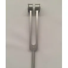 Armo Superior Quality Tuning Fork C128 Brushed Aluminium With Weights Armo Superior Quality Tuning Fork C128 Brushed Aluminium With Weights