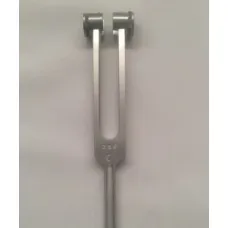 Armo Superior Quality Tuning Fork C256 Brushed Aluminium With Weights Armo Superior Quality Tuning Fork C256 Brushed Aluminium With Weights
