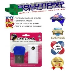 Lice Comb Plastic 2/pkt Coloured 1 With Magnifier Lice Comb Plastic 2/pkt Coloured 1 With Magnifier