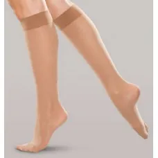Therafirm Class 1 Knee High Closed Toe Therapeutic Gradient Compression Stockings Hosiery 20-30mmhg Beige/Black Therafirm Class 1 Knee High Closed Toe Therapeutic Gradient Compression Stockings Hosiery 20-30mmhg Beige/Black