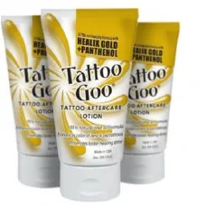 Tattoo Goo Aftercare Healix Gold Lotion Tube With Panthenol 59ml (2oz) Tattoo Goo Aftercare Healix Gold Lotion Tube With Panthenol 59ml (2oz)